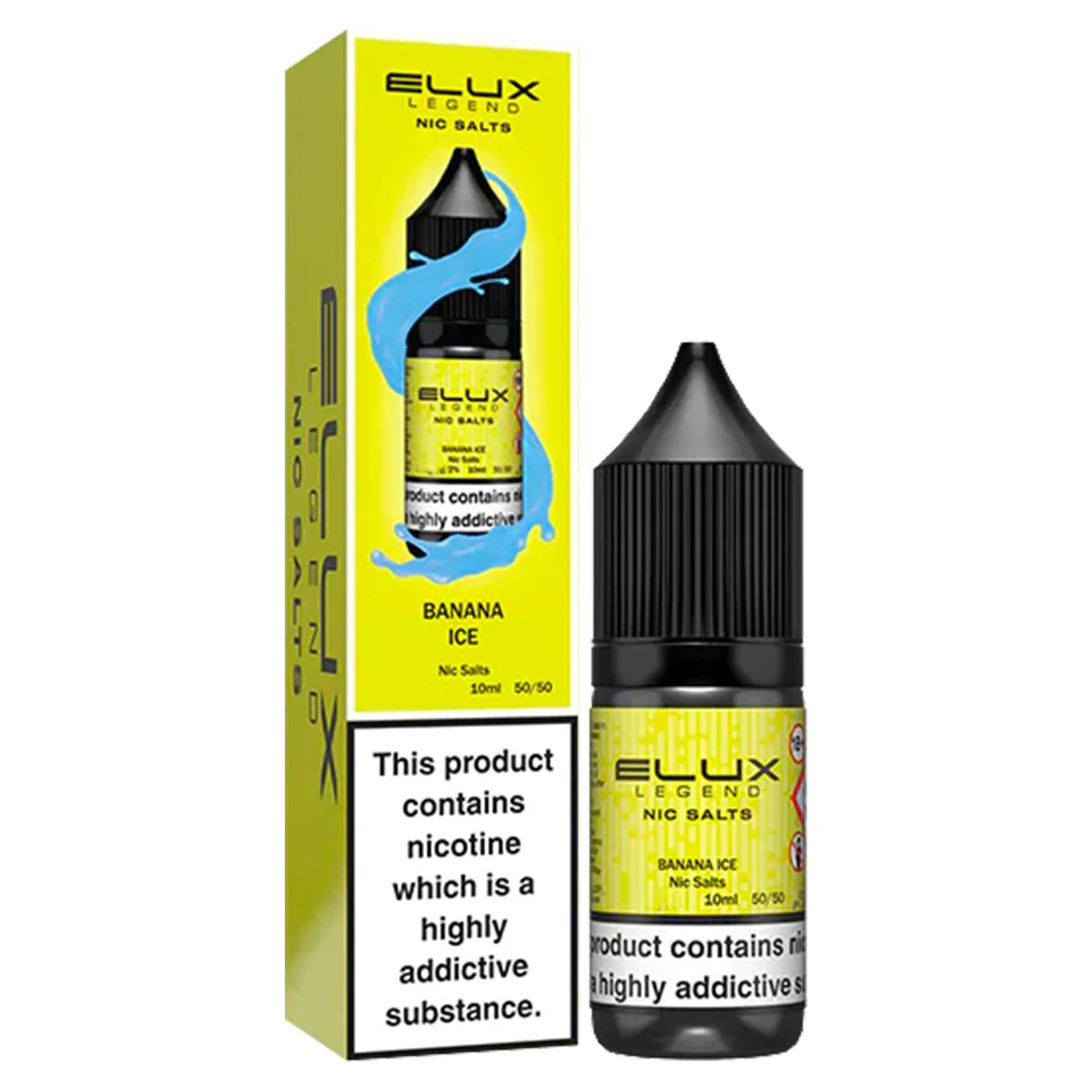 Banana Ice 10ml Nic Salt E-liquid By Elux Legend