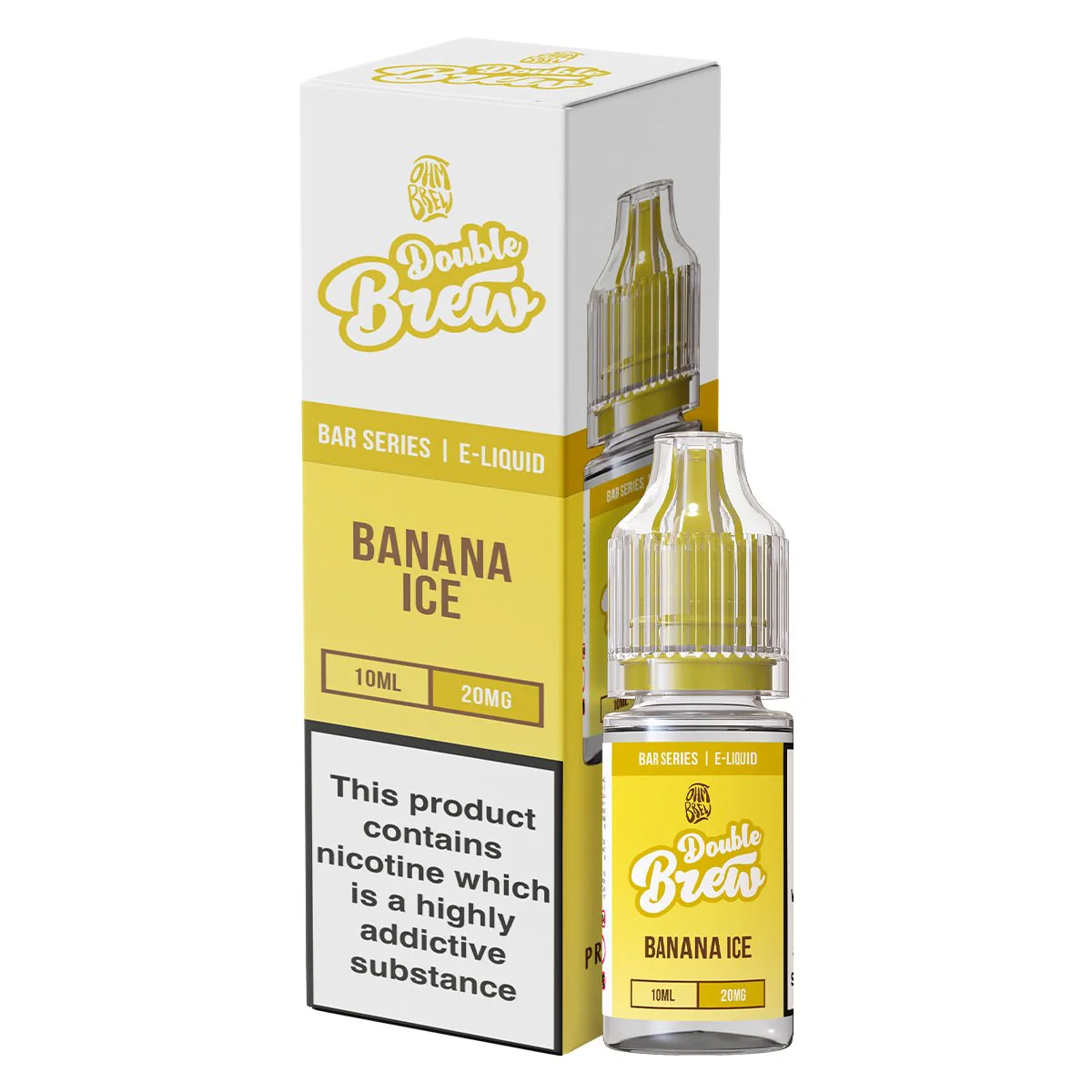 Banana Ice Double Brew 10ml Nic Salt By Ohm Brew