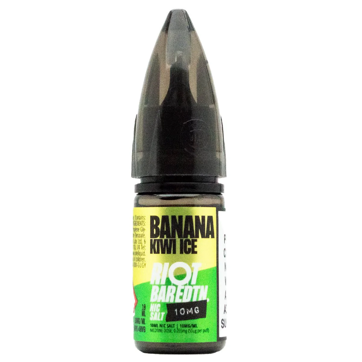 Banana Kiwi Ice BAR EDTN 10ml Nic Salt By Riot Squad