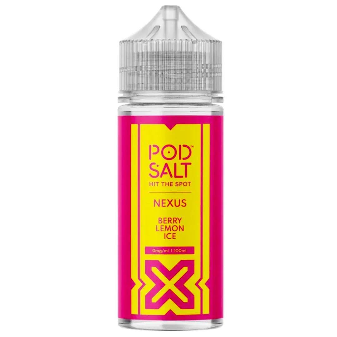 Berry Lemon Ice 100ml Shortfill By Pod Salt Nexus
