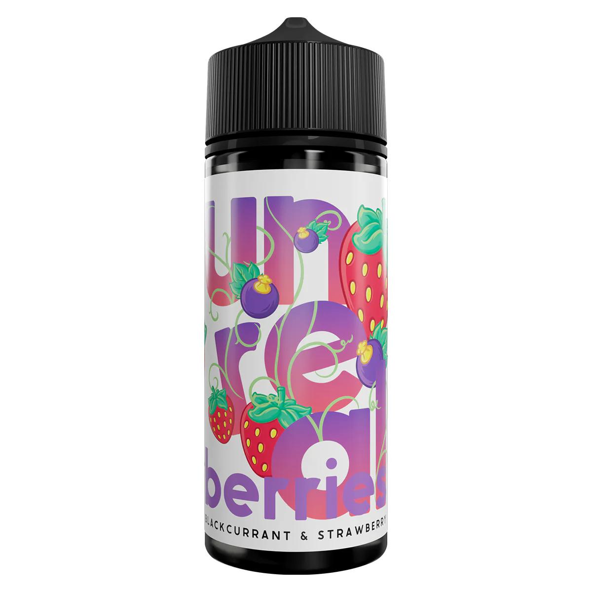 Blackcurrant & Strawberry 100ml Shortfill By Unreal Berries