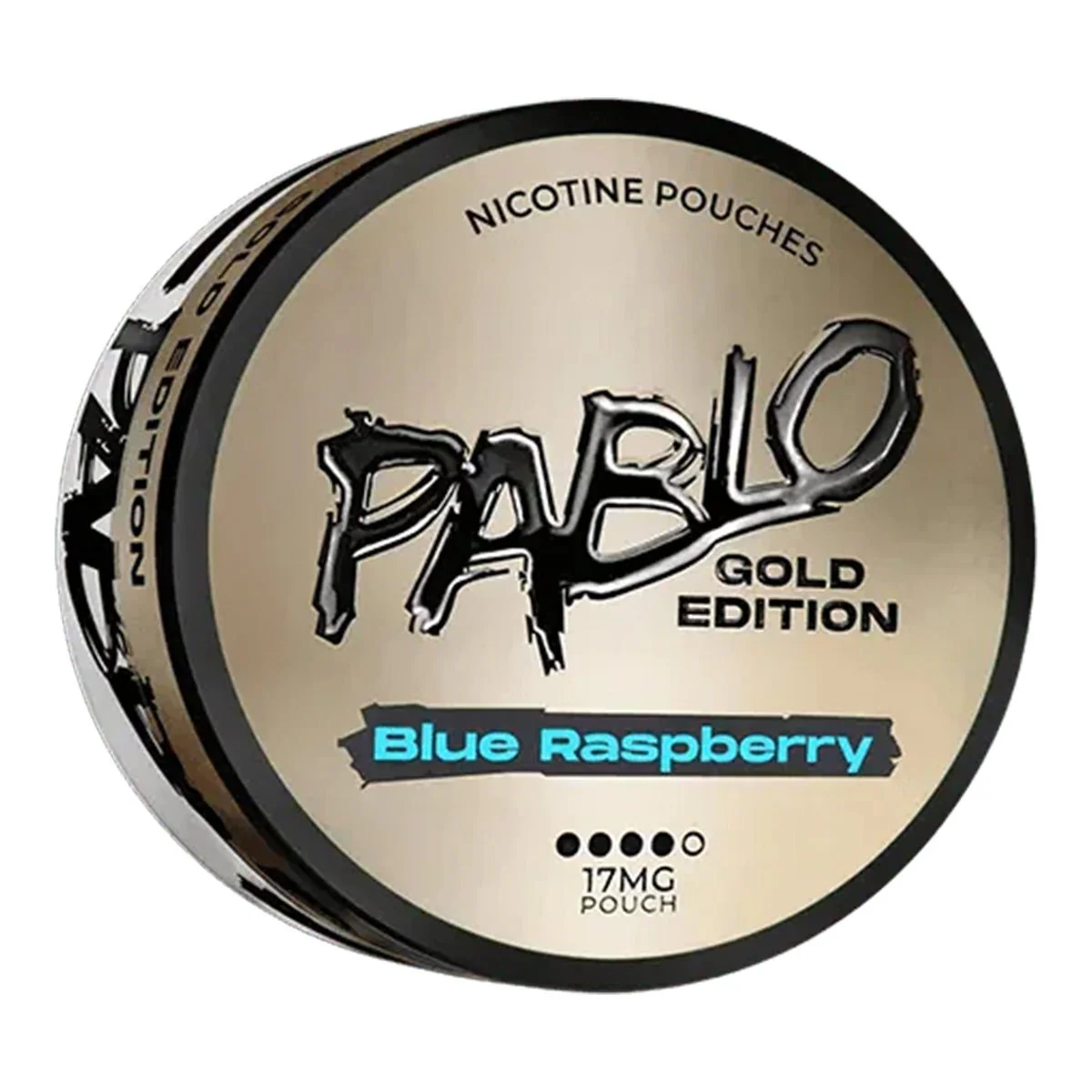 Blue Raspberry Nicotine Pouches By Pablo Gold Edition