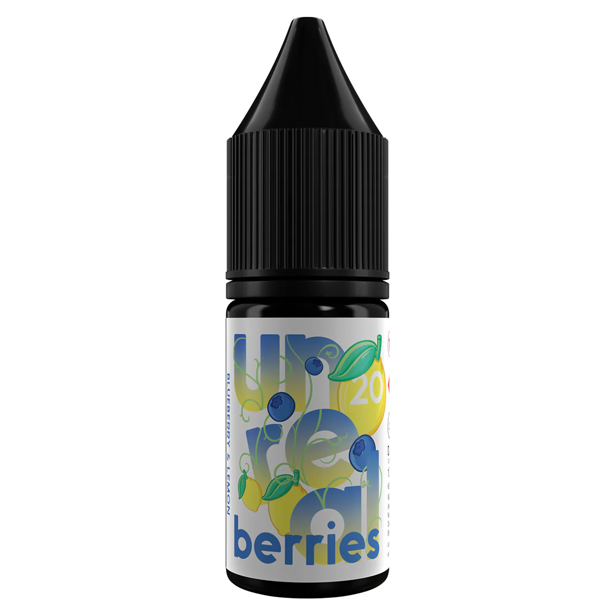 Blueberry & Lemon 10ml Nic Salt By Unreal Berries