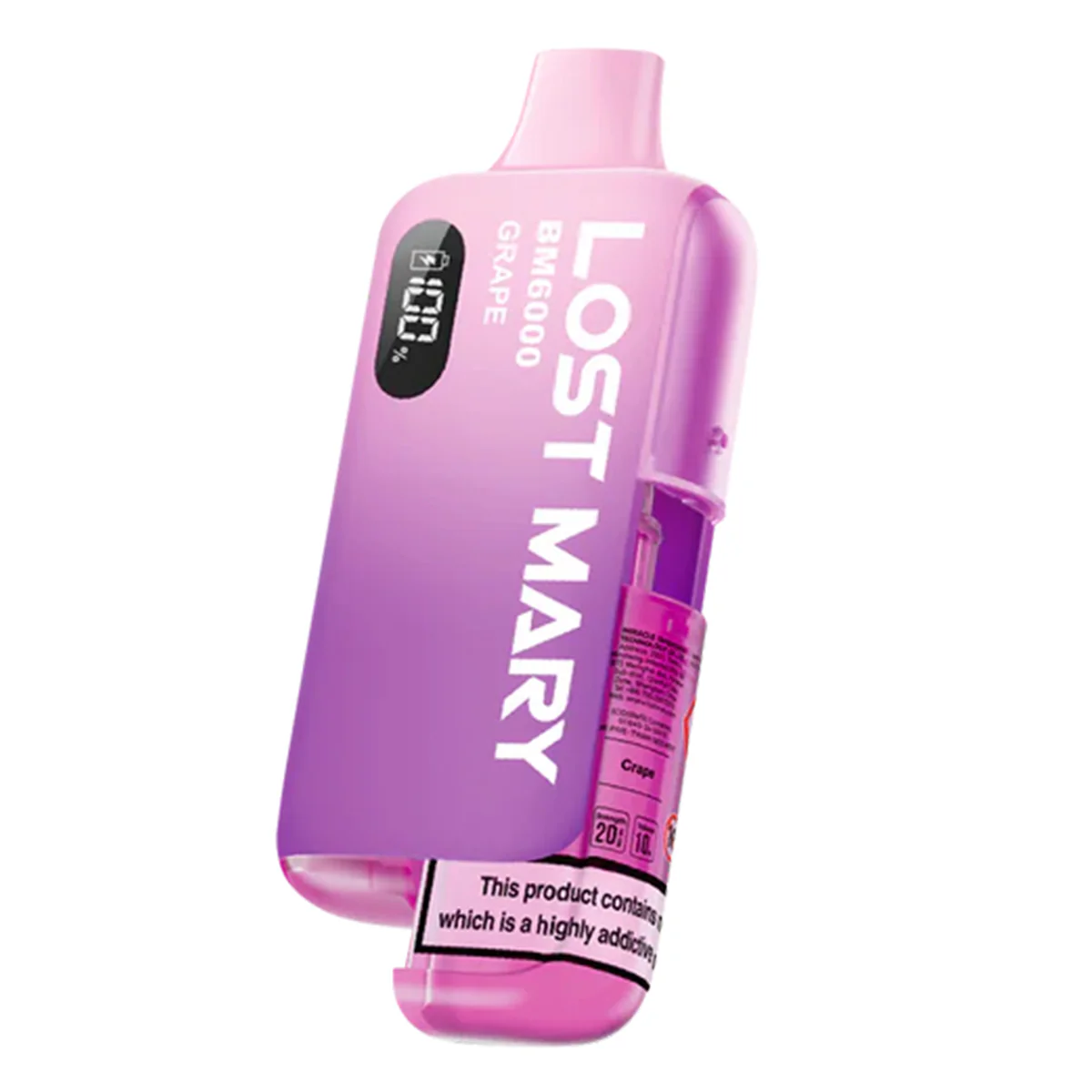 BM6000 Rechargeable Pre-Filled Pod Kit by Lost Mary - Image 15
