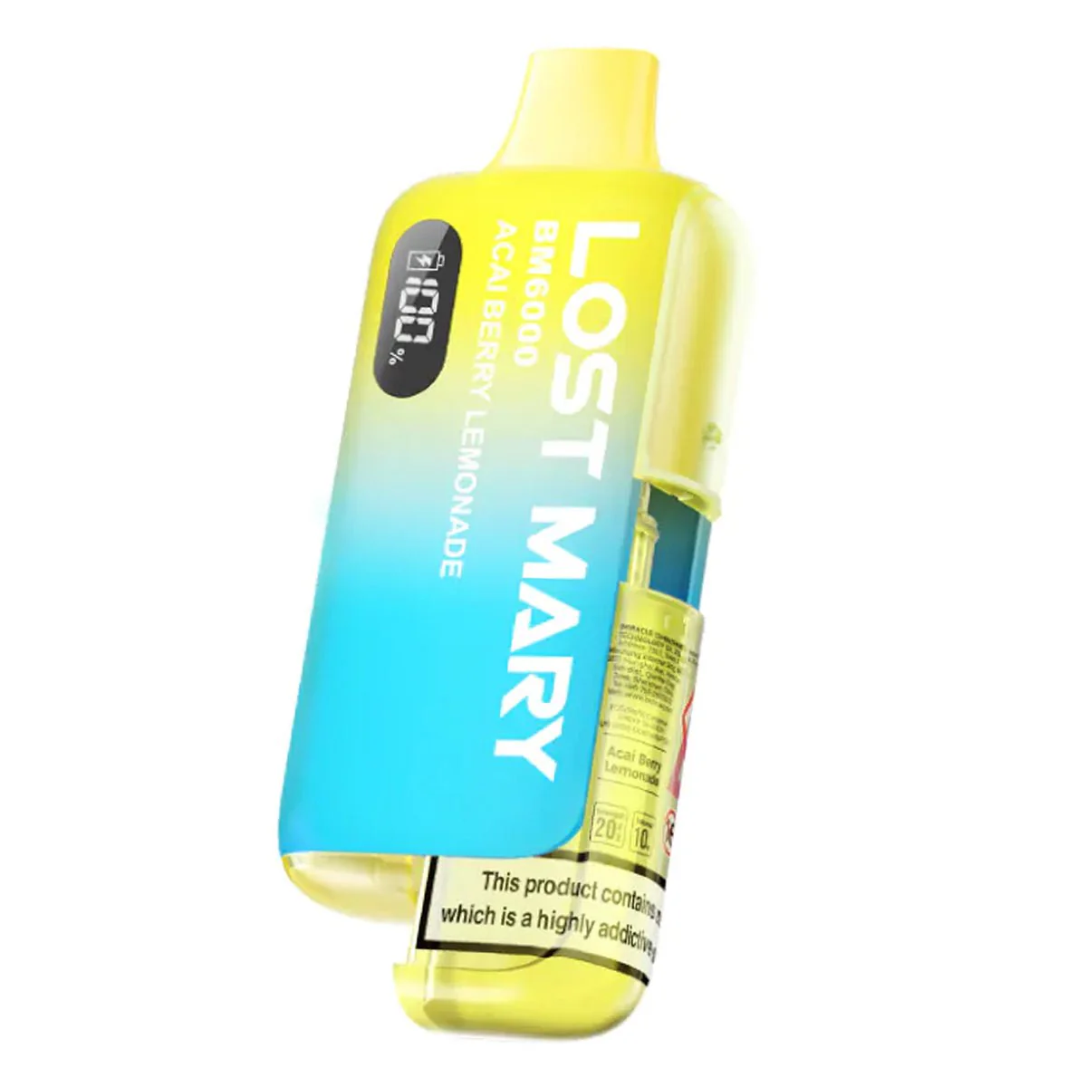 BM6000 Rechargeable Pre-Filled Pod Kit by Lost Mary - Image 2