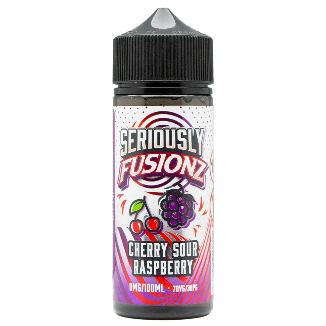 Cherry Sour Raspberry 100ml Shortfill By Seriously Fusionz