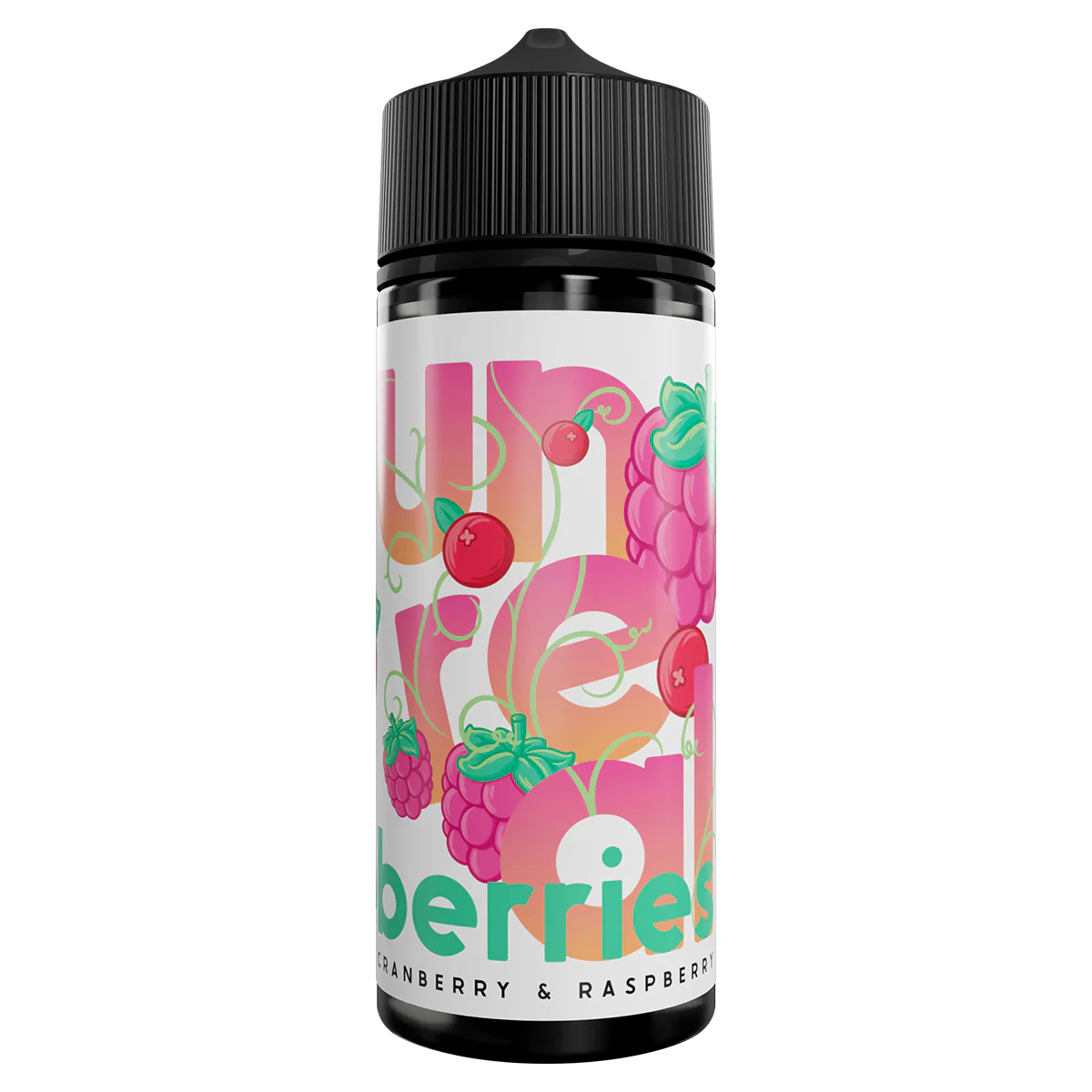 Cranberry & Raspberry 100ml Shortfill By Unreal Berries - Image 2