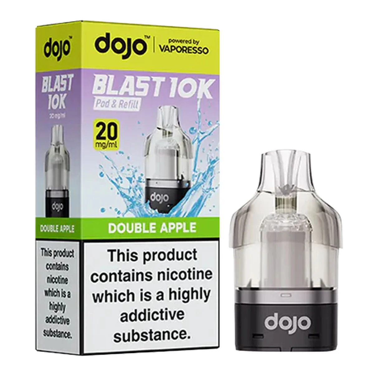 Double Apple Dojo Blast 10K Pre-filled Pod by Vaporesso