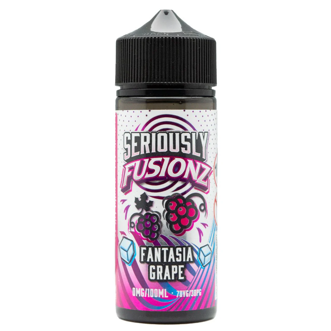 Fantasia Grape 100ml Shortfill By Seriously Fusionz