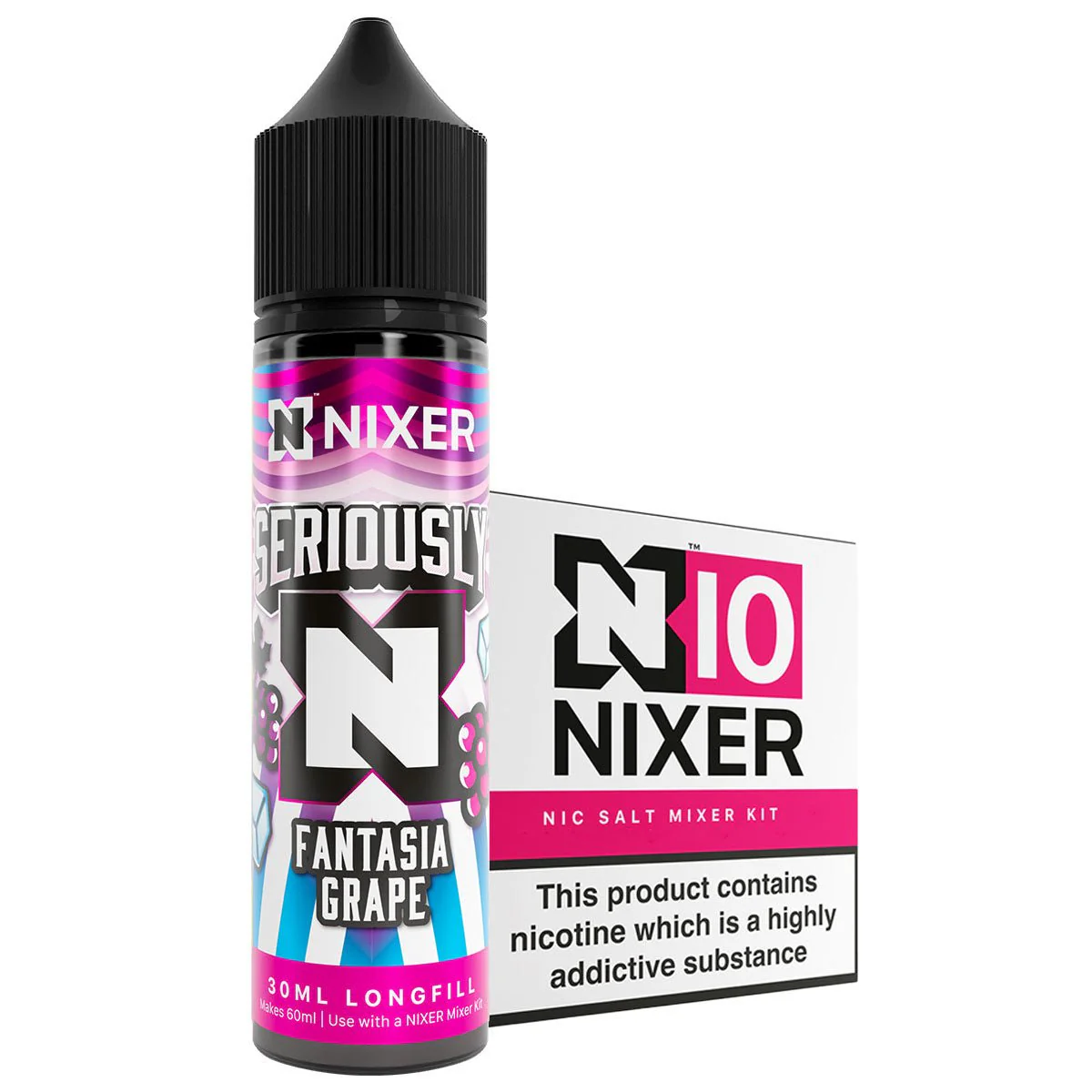 Fantasia Grape 30ml Longfill Concentrate By Nixer x Seriously