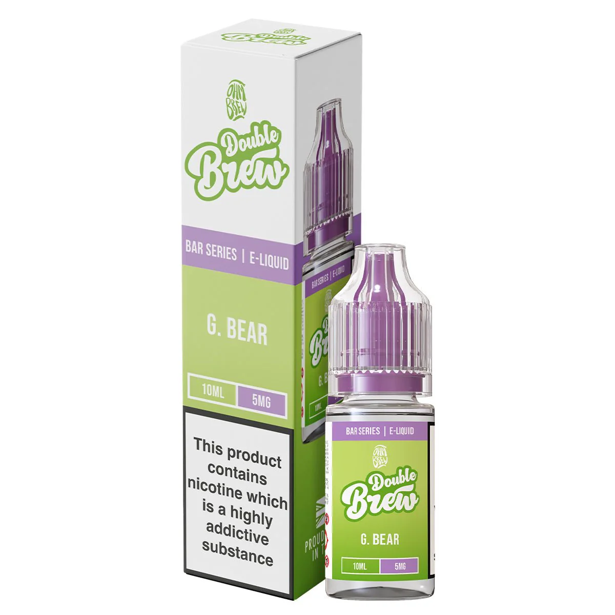 G Bear Double Brew 10ml Nic Salt By Ohm Brew