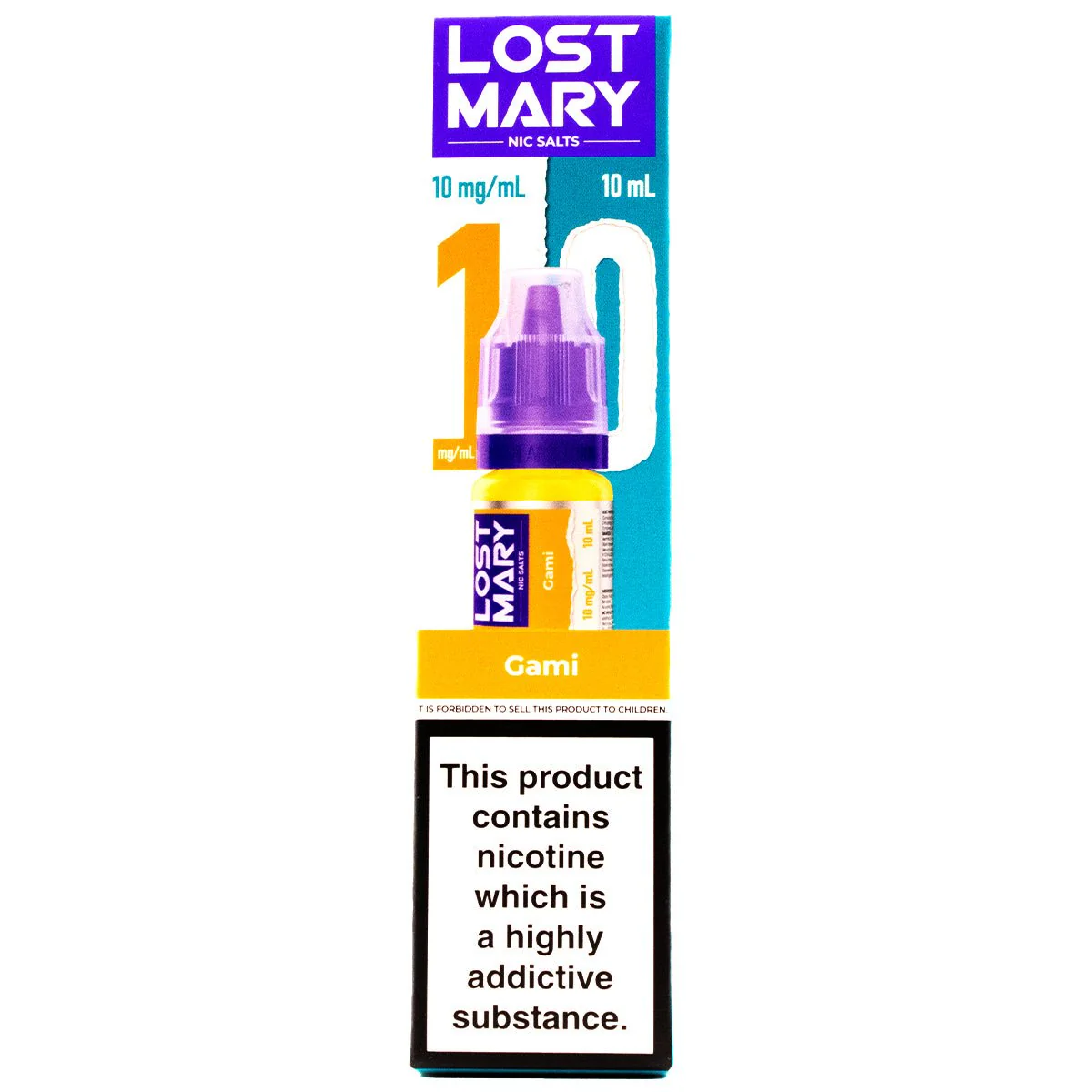 Gami 10ml Nic Salt E-liquid By Lost Mary Nic Salts