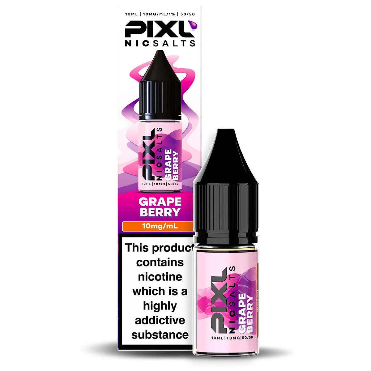 Grape Berry 10ml Nic Salt By PIXL Salts