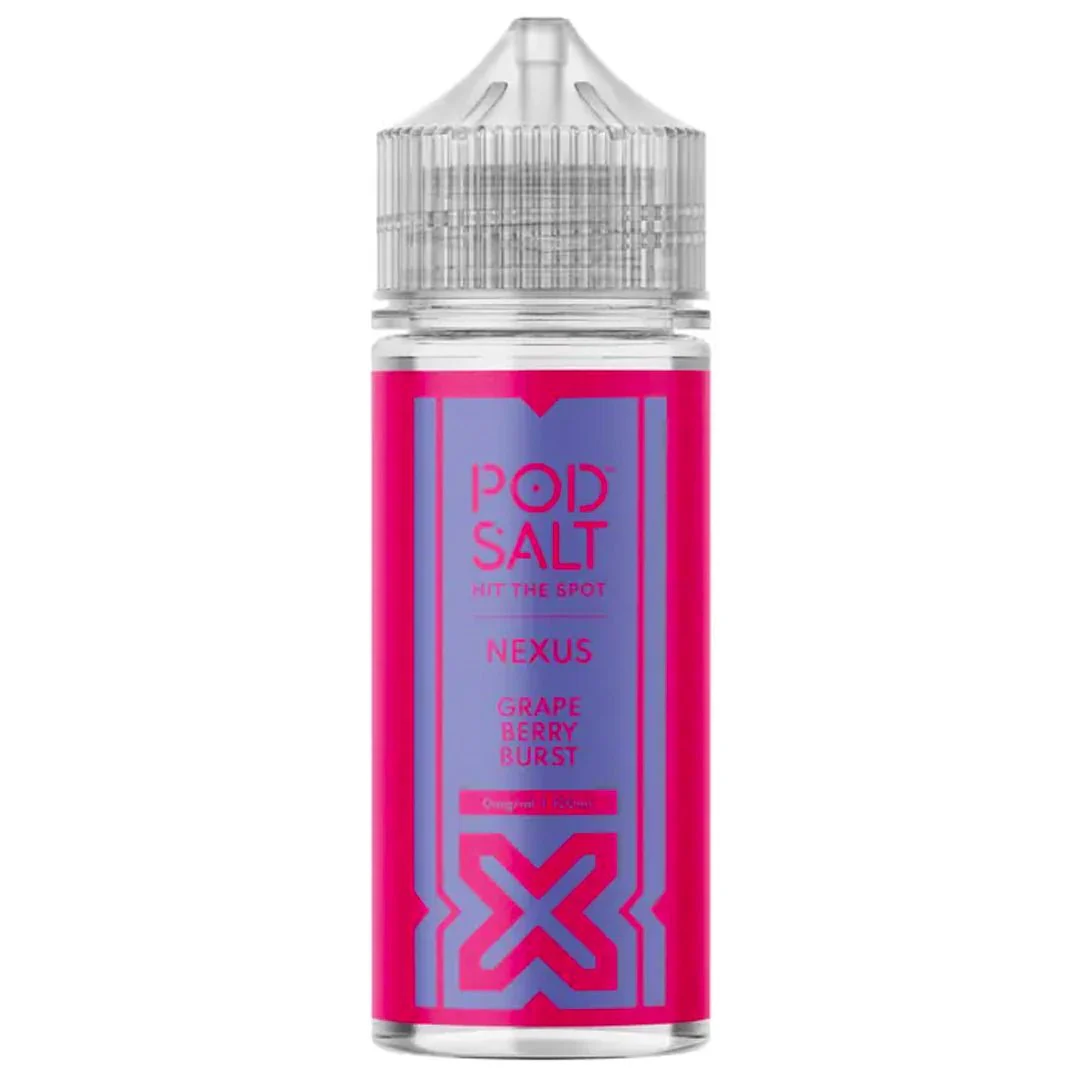 Grape Berry Burst 100ml Shortfill By Pod Salt Nexus