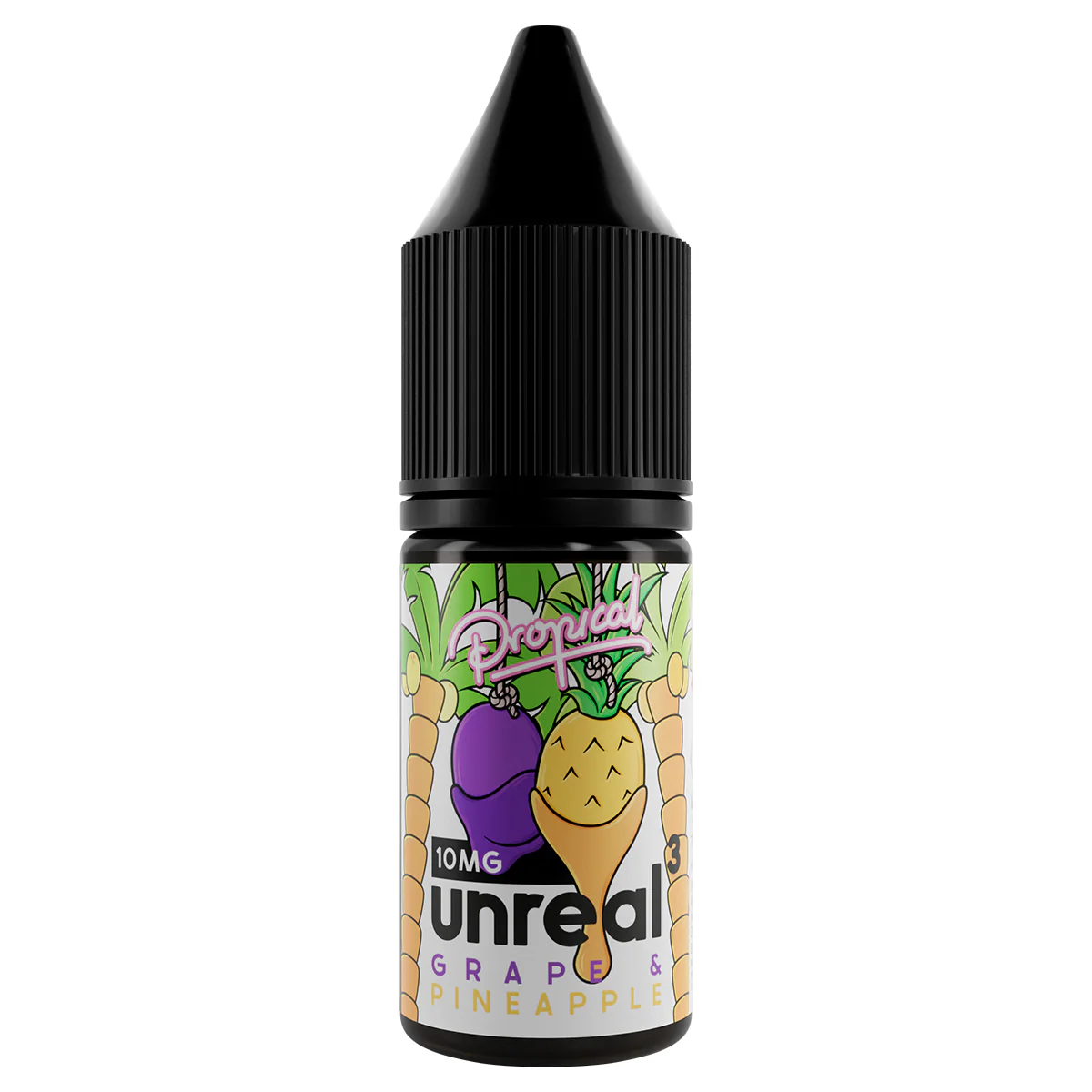 Grape & Pineapple 10ml Nic Salt By Unreal 3