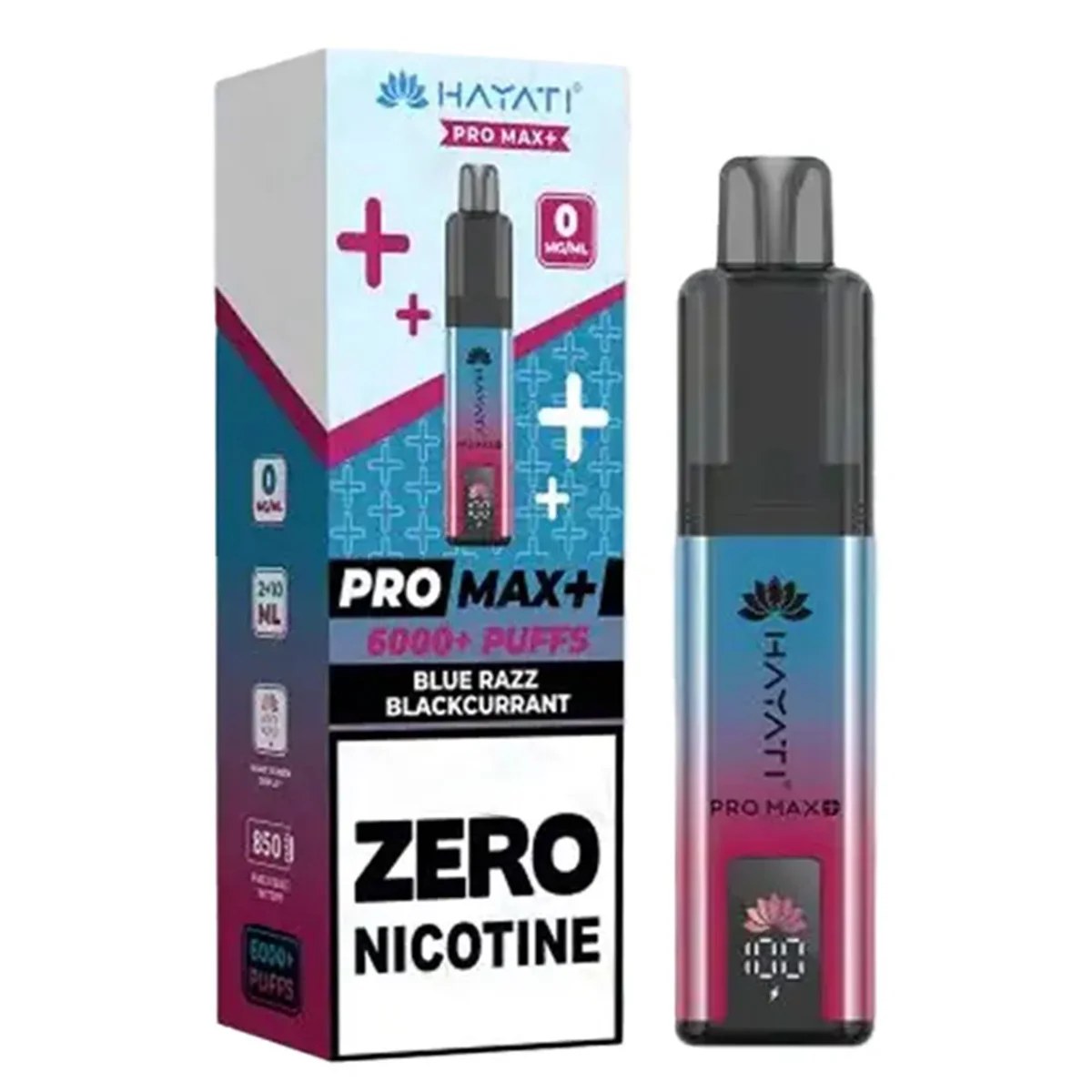 Hayati Pro Max Plus 6k 0mg Zero Nicotine Pre-Filled Pod Kit by Hayati - Image 13
