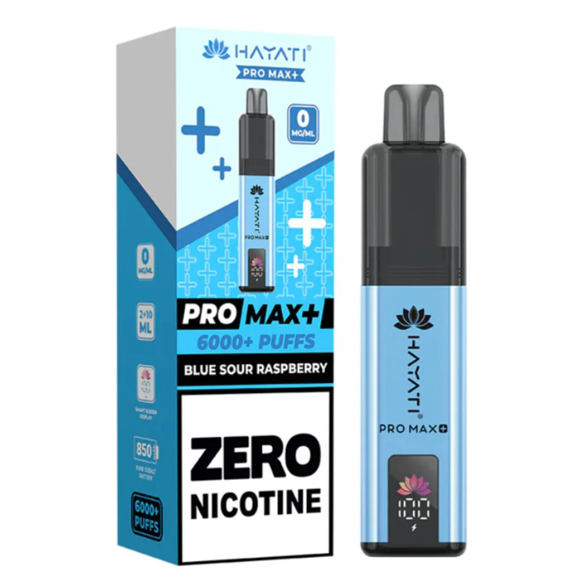 Hayati Pro Max Plus 6k 0mg Zero Nicotine Pre-Filled Pod Kit by Hayati - Image 4