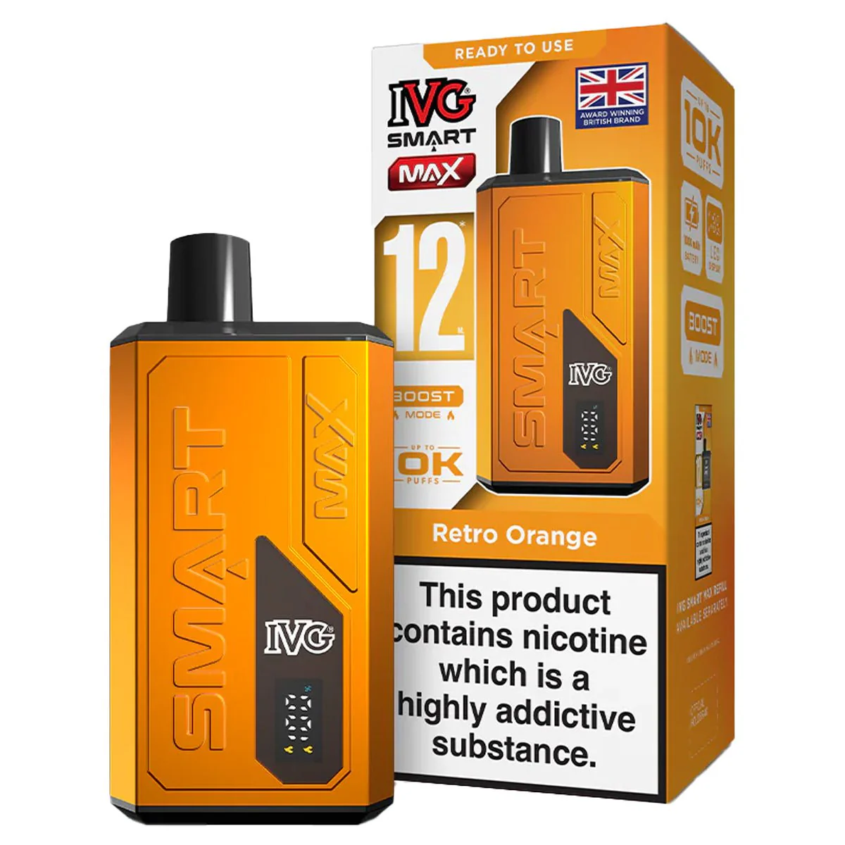 Smart Max 10K Rechargeable Pre-Filled Pod Kit By IVG - Image 16