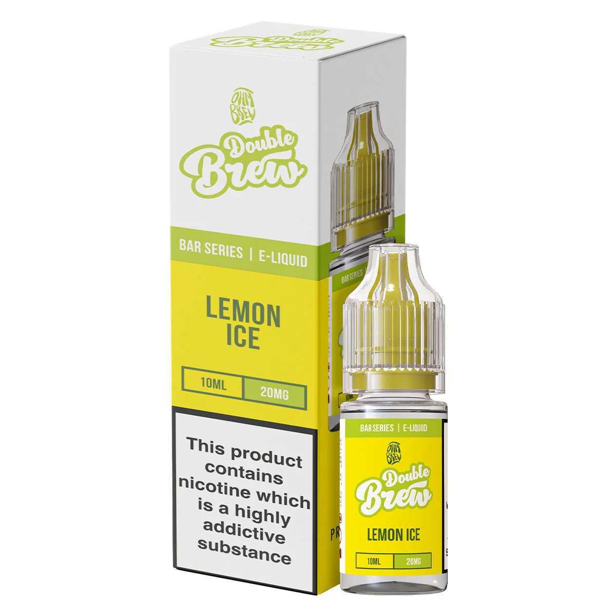 Lemon Ice Double Brew 10ml Nic Salt By Ohm Brew