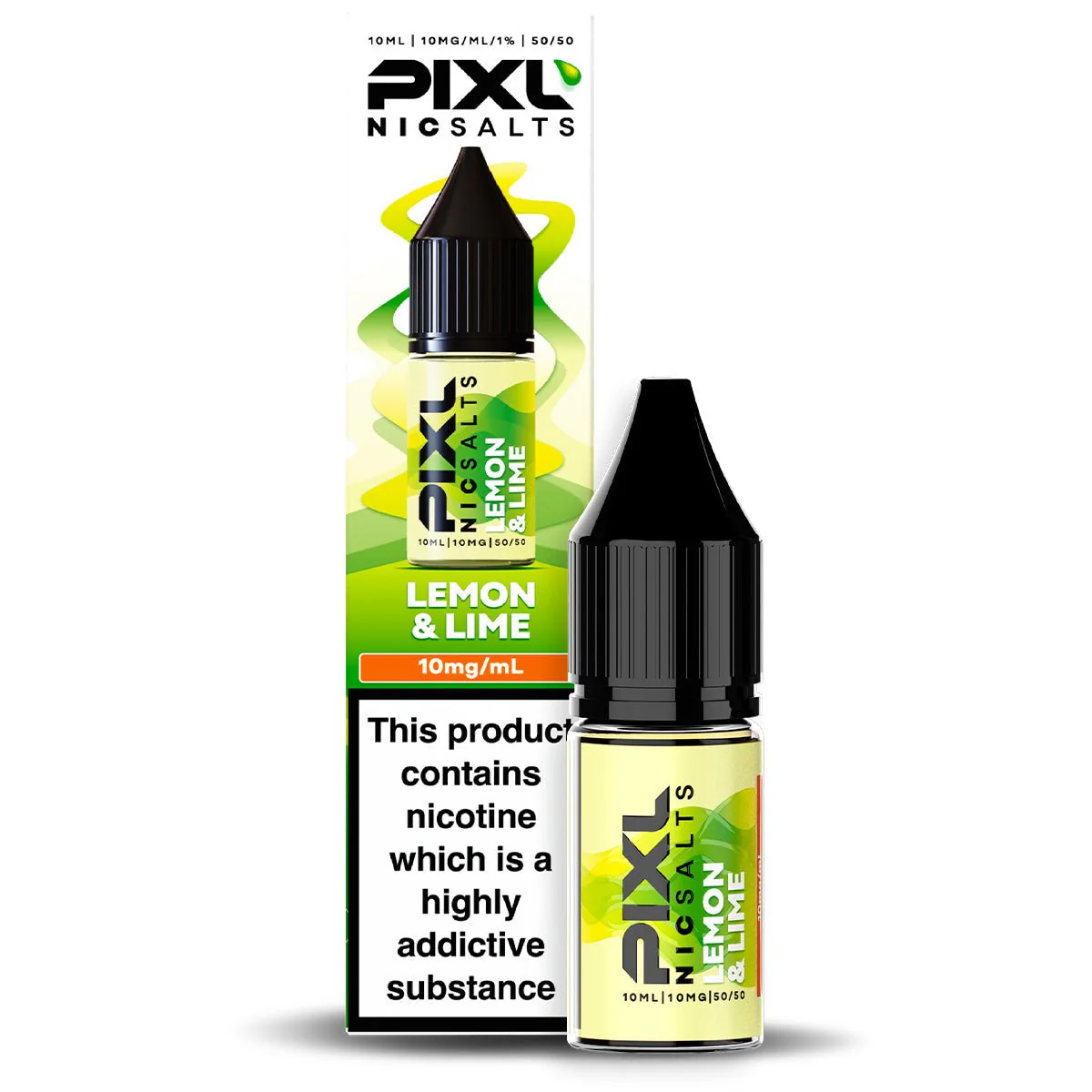 Lemon Lime 10ml Nic Salt By PIXL Salts