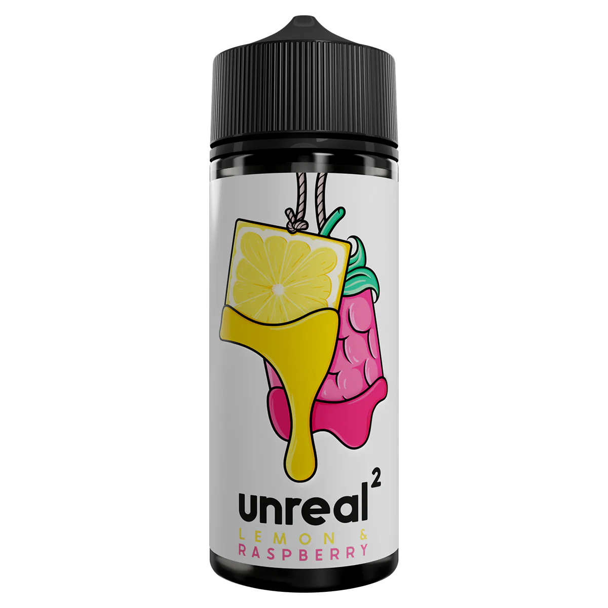 Lemon & Raspberry 100ml Shortfill By Unreal 2