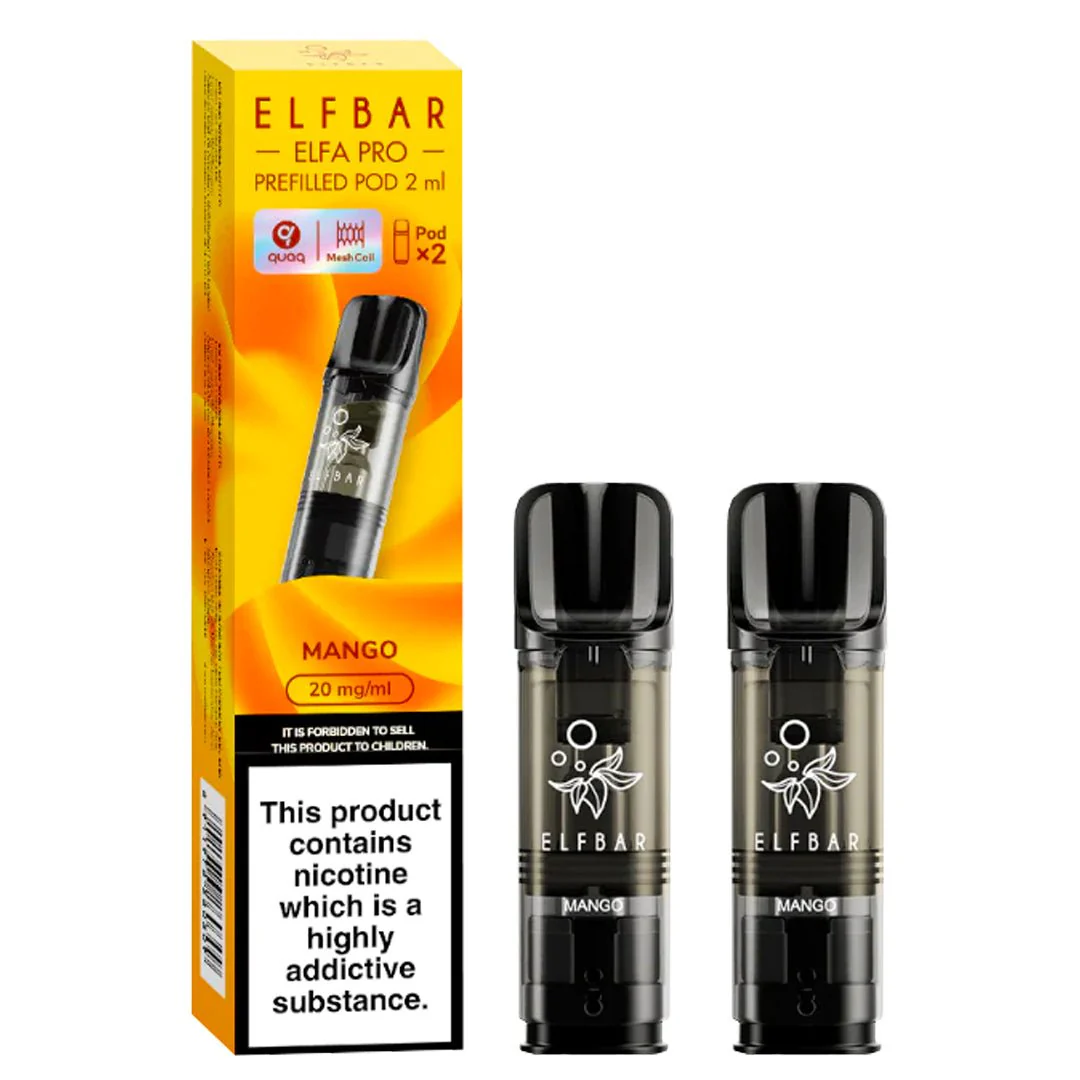 Mango Elfa Pro Prefilled Pod by Elf Bar