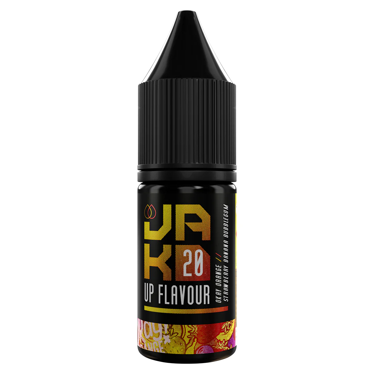 Okay Orange! Strawberry Banana Gum 10ml Nic Salt By Jak'd