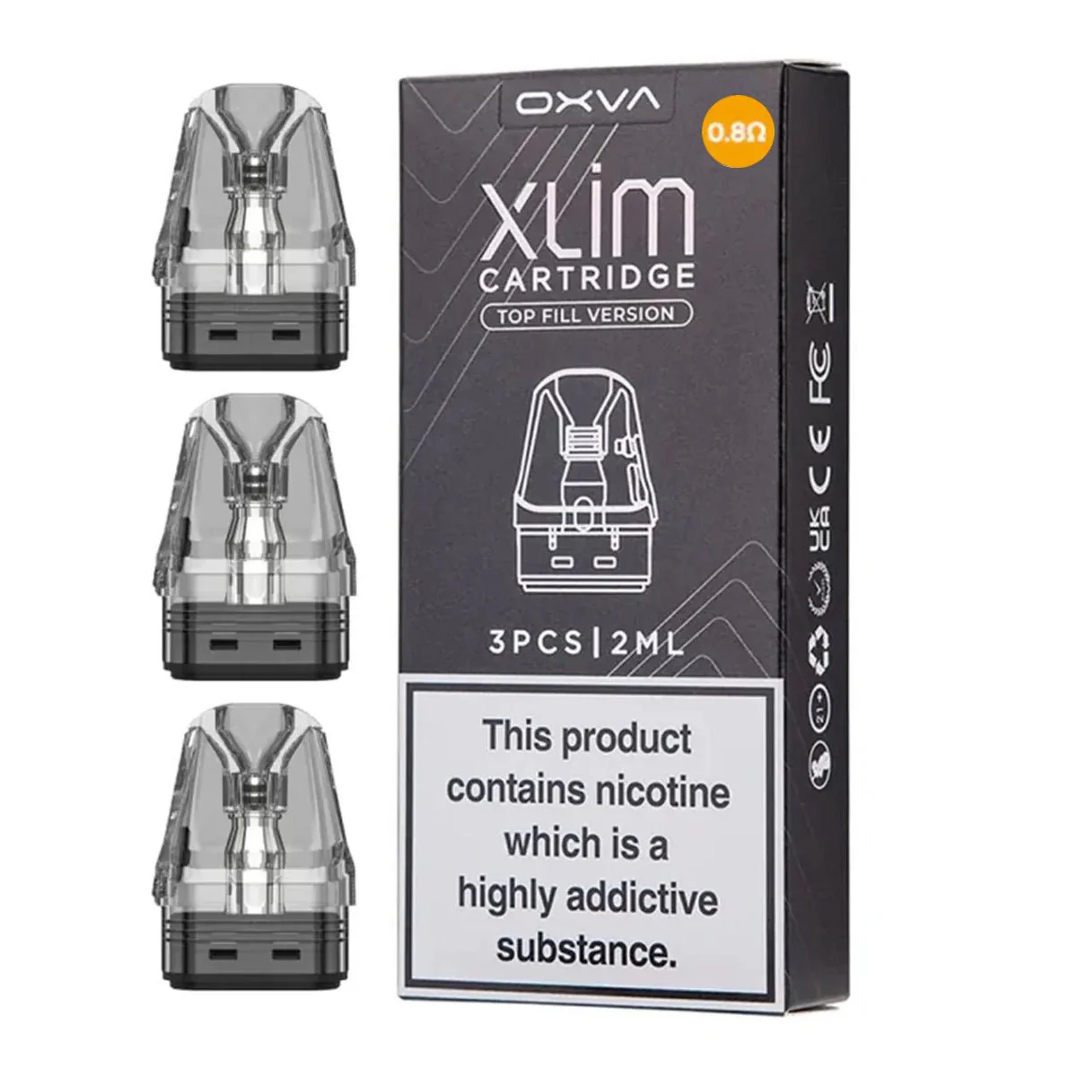 Oxva Xlim V3 Top Fill Replacement Pod Cartridges - Image 3
