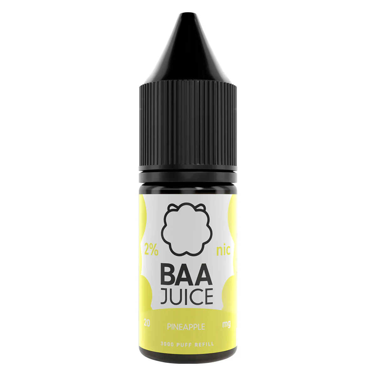 Pineapple 10ml Nic Salt By Baa Juice