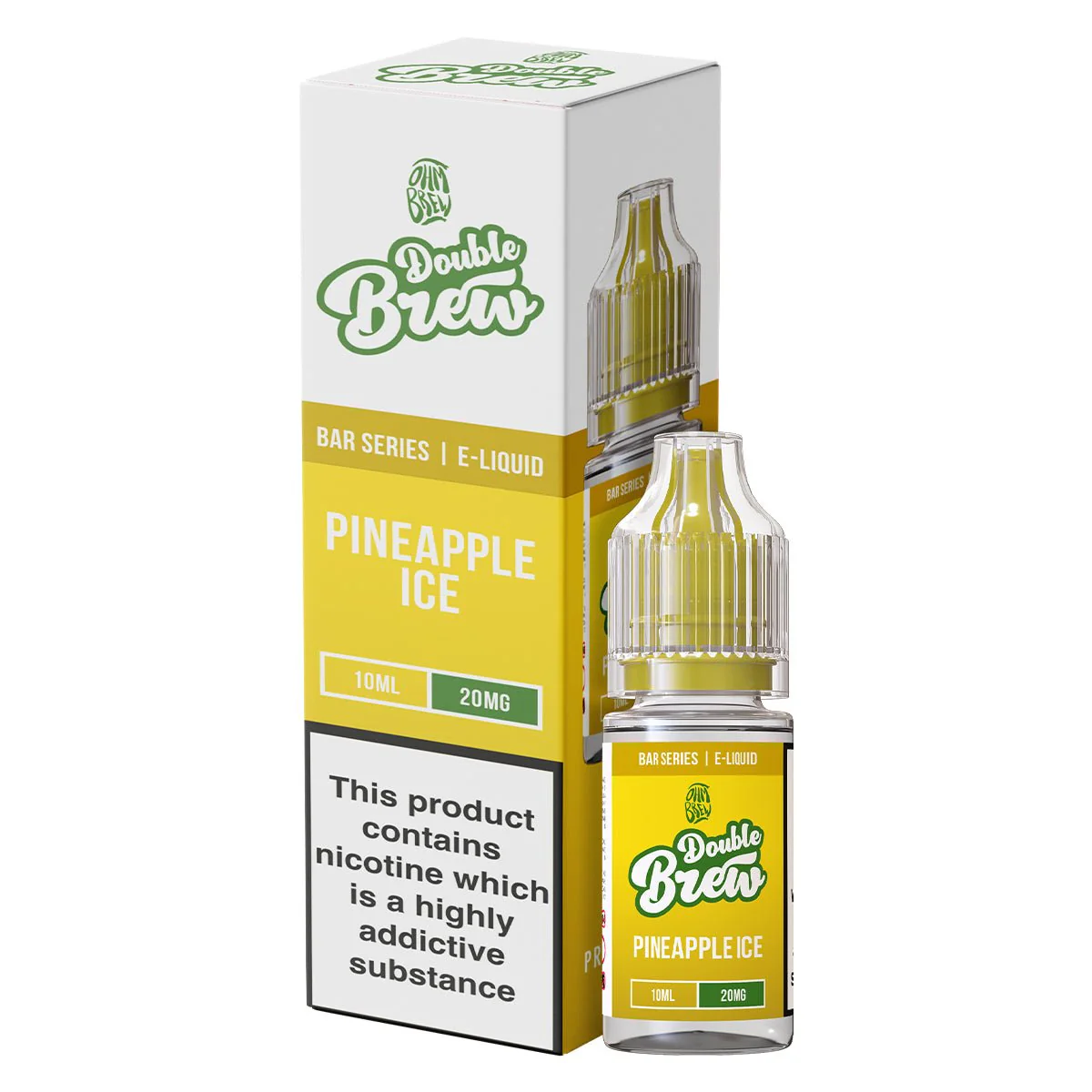 Pineapple Ice Double Brew 10ml Nic Salt By Ohm Brew