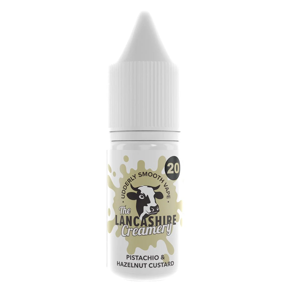 Pistachio & Hazelnut Custard 10ml Nic Salt By The Lancashire Creamery