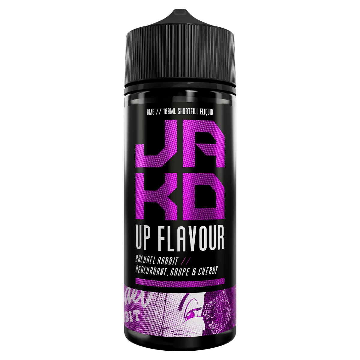Rachael Rabbit Redcurrant Grape & Cherry 100ml Shortfill By Jak'd