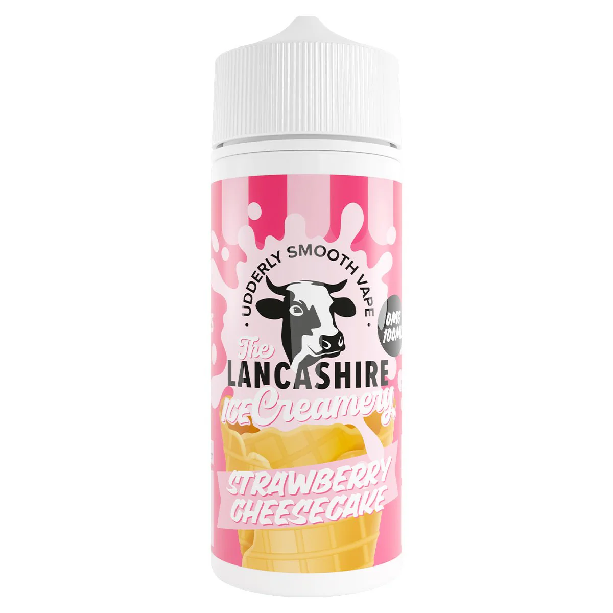 Strawberry Cheesecake 100ml Shortfill By The Lancashire Ice Creamery