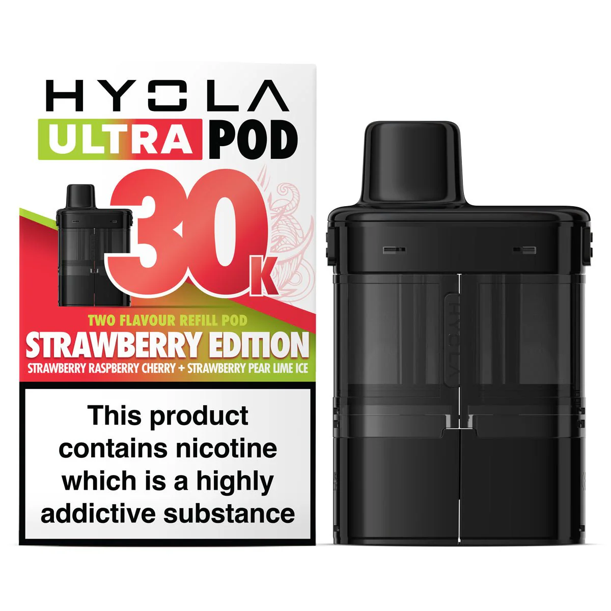 Strawberry Edition Pre-Filled Pods by Hyola Ultra