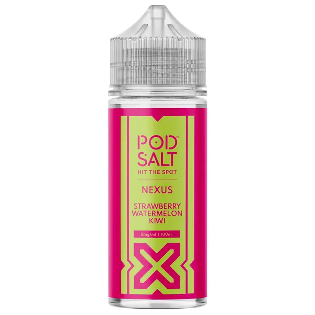 Strawberry Watermelon Kiwi 100ml Shortfill By Pod Salt Nexus