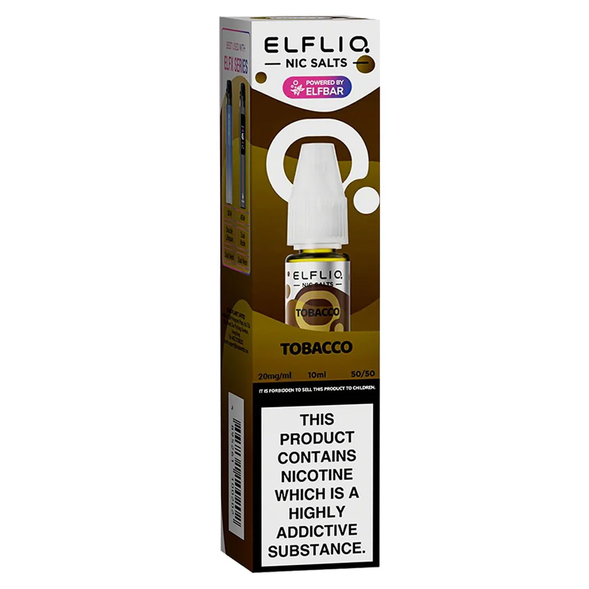 Tobacco 10ml Nic Salt By Elf Bar Elfliq