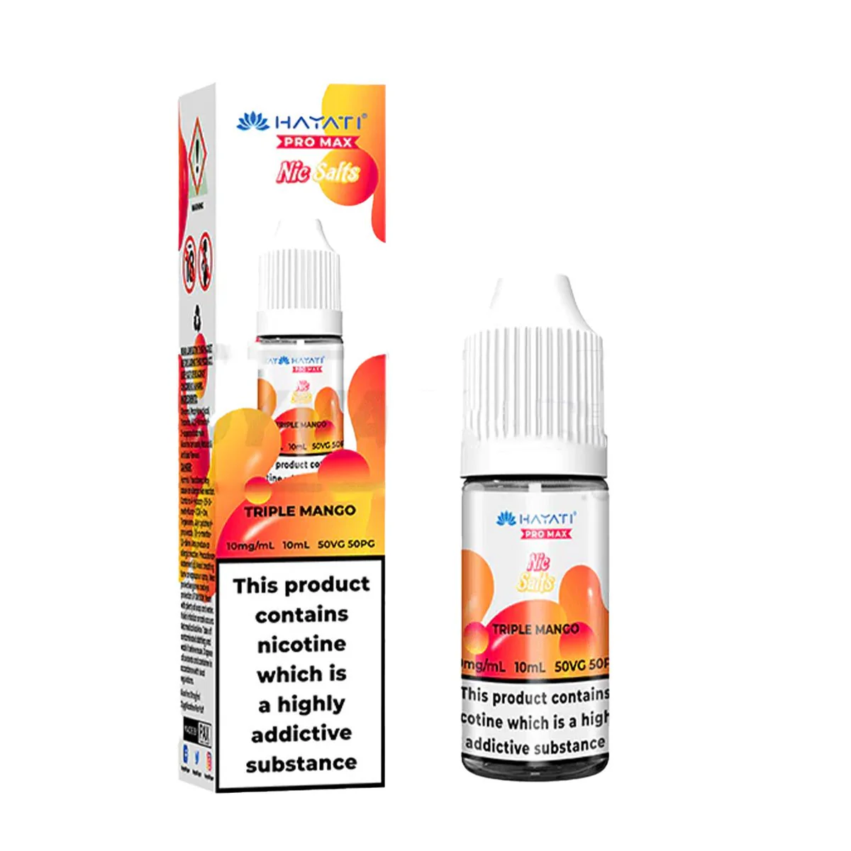 Triple Mango 10ml Nic Salt By Hayati