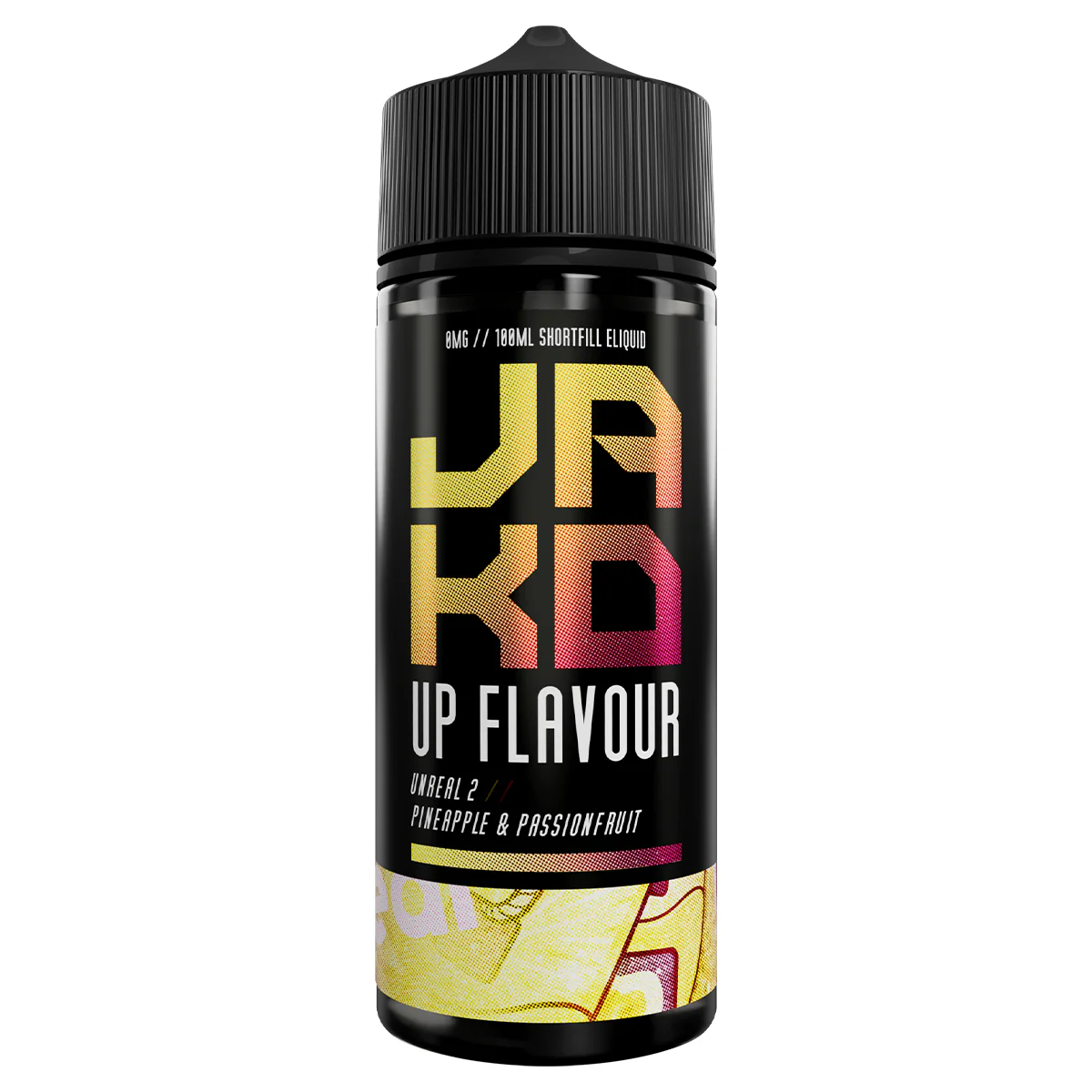 Unreal 2 Pineapple Passionfruit 100ml Shortfill By Jak'd
