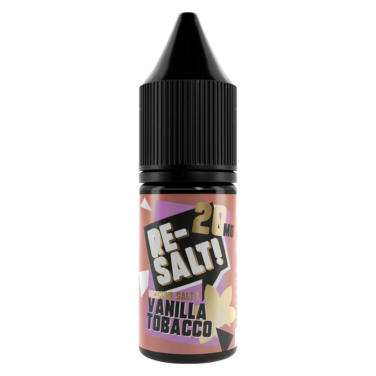 Vanilla Tobacco 10ml Nic Salt By Re-Salt