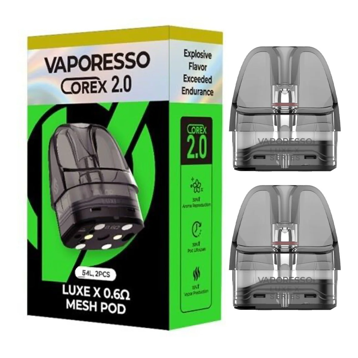 Vaporesso Luxe X Corex 2.0 5ml XL Replacement Pods - 2 Pack - Image 3