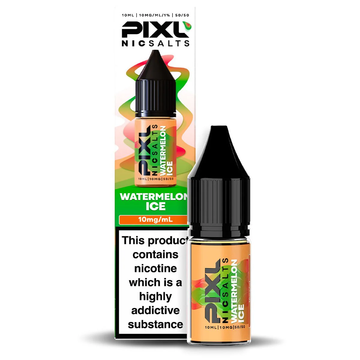 Watermelon Ice 10ml Nic Salt By PIXL Salts
