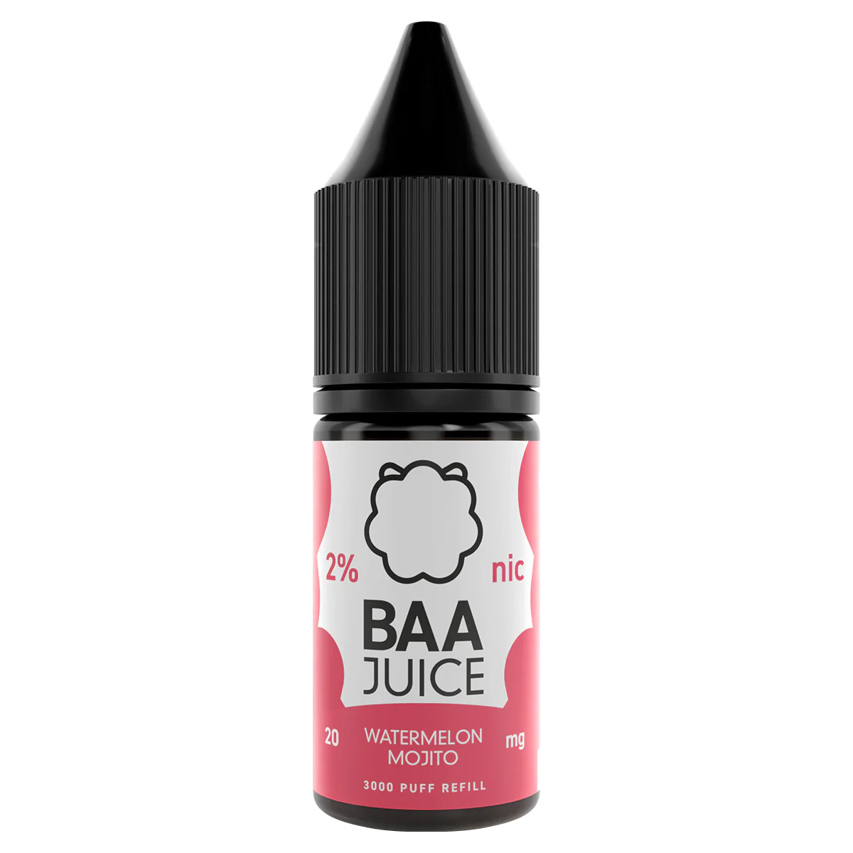 Watermelon Mojito 10ml Nic Salt By Baa Juice